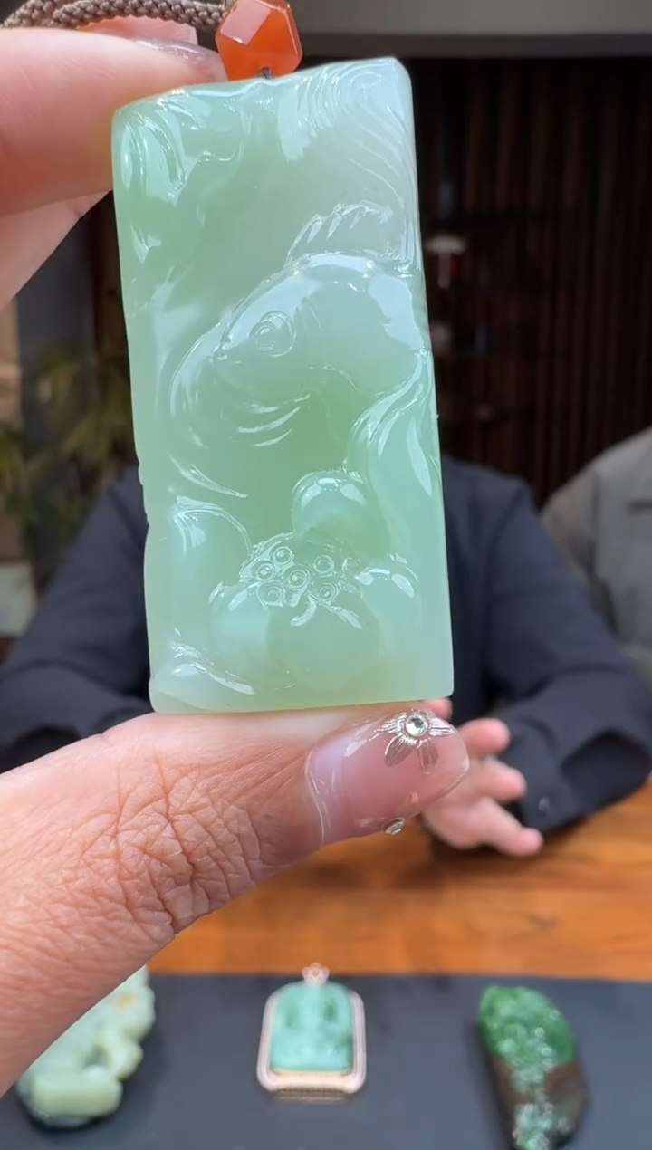 【闪购商品】和田玉98未镶嵌2.5潘飞歌