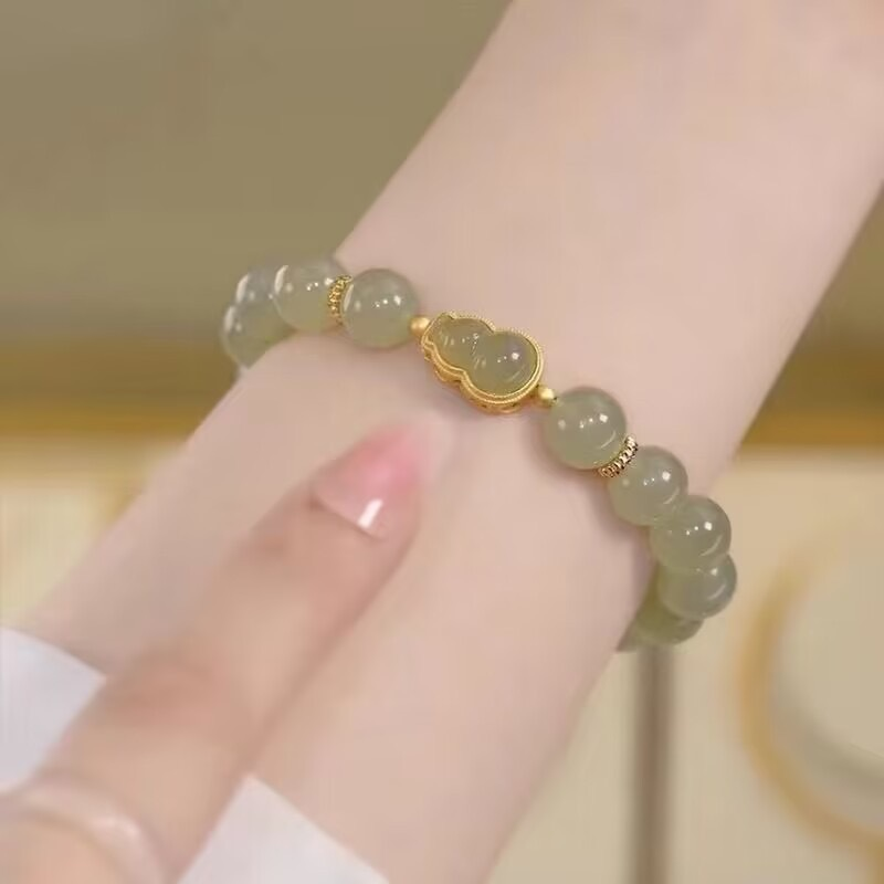合金手链 女士新款手链福禄吉祥开运本命年平安纳福手链串珠