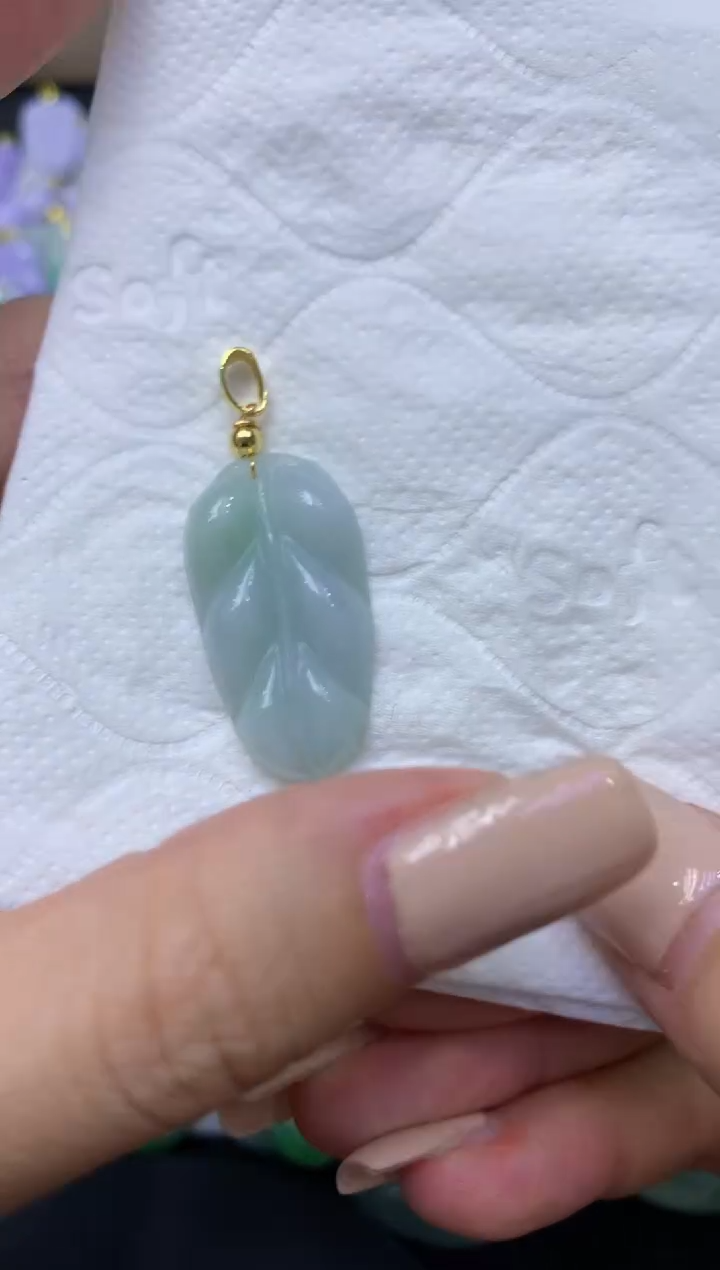 颈饰未镶嵌翡翠天然缅甸翡翠A货