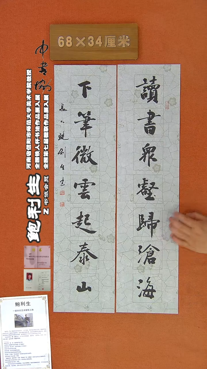 【闪购商品】书法267鲍利生书法作品