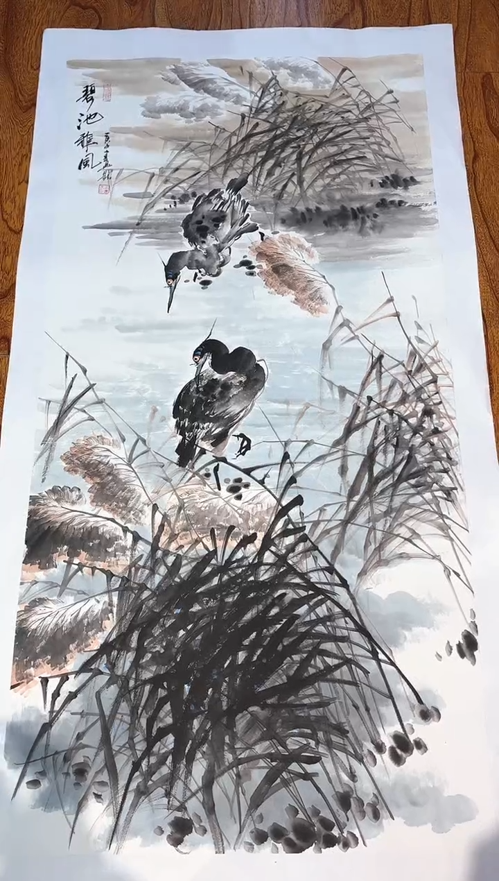 【闪购商品】国画周建真老师绘画作品8-59