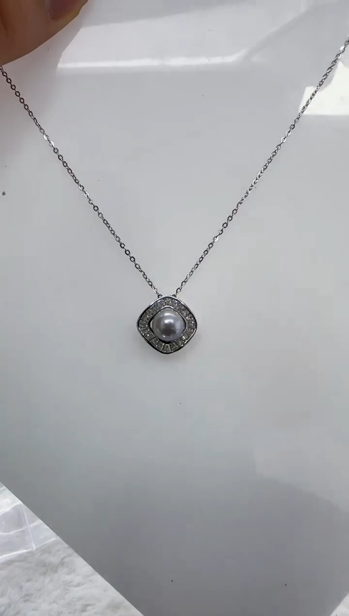 【闪购商品】海水珍珠DA银S925镶嵌c1011 珍珠6