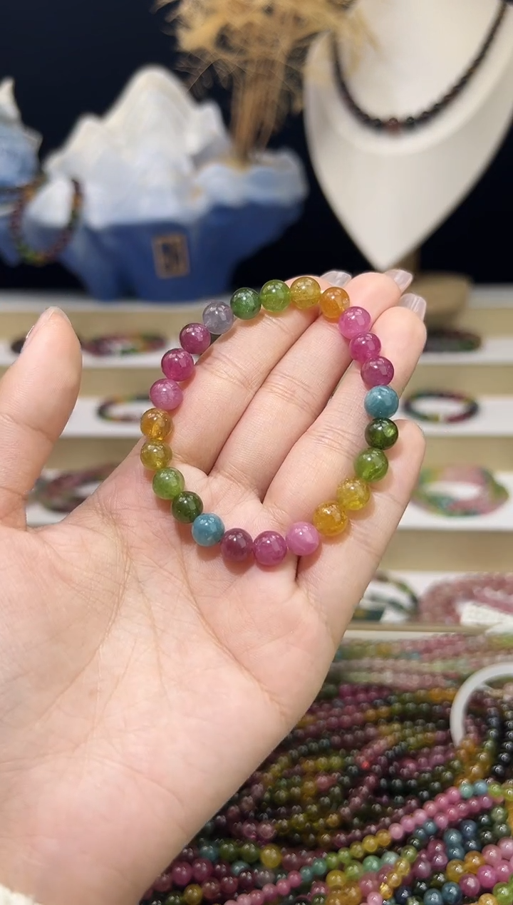 【闪购商品】碧玺/未镶嵌7mm+碧玺单圈多样性发货