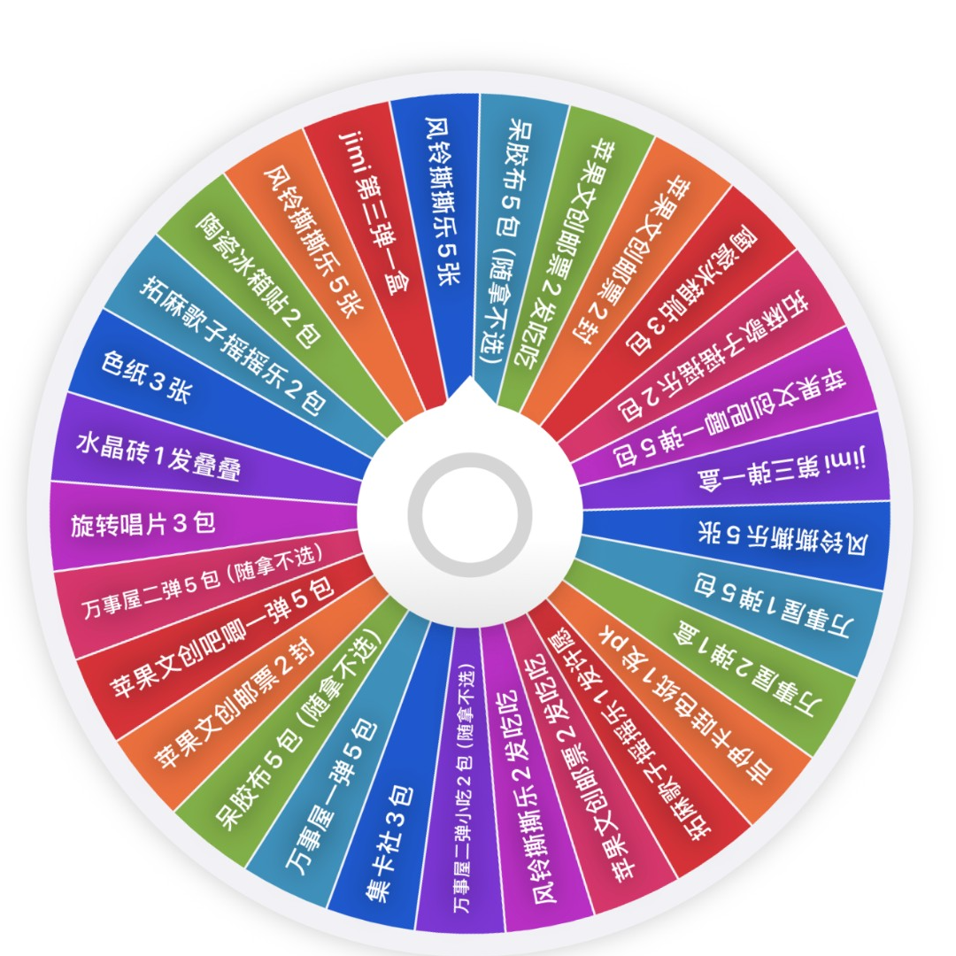 【537-浮浮转转】吉伊卡哇 大乱斗转盘盲盒拆卡