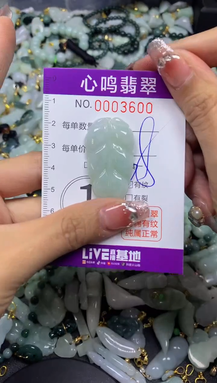 【闪购商品】翡翠颈饰未镶嵌闪购003600
