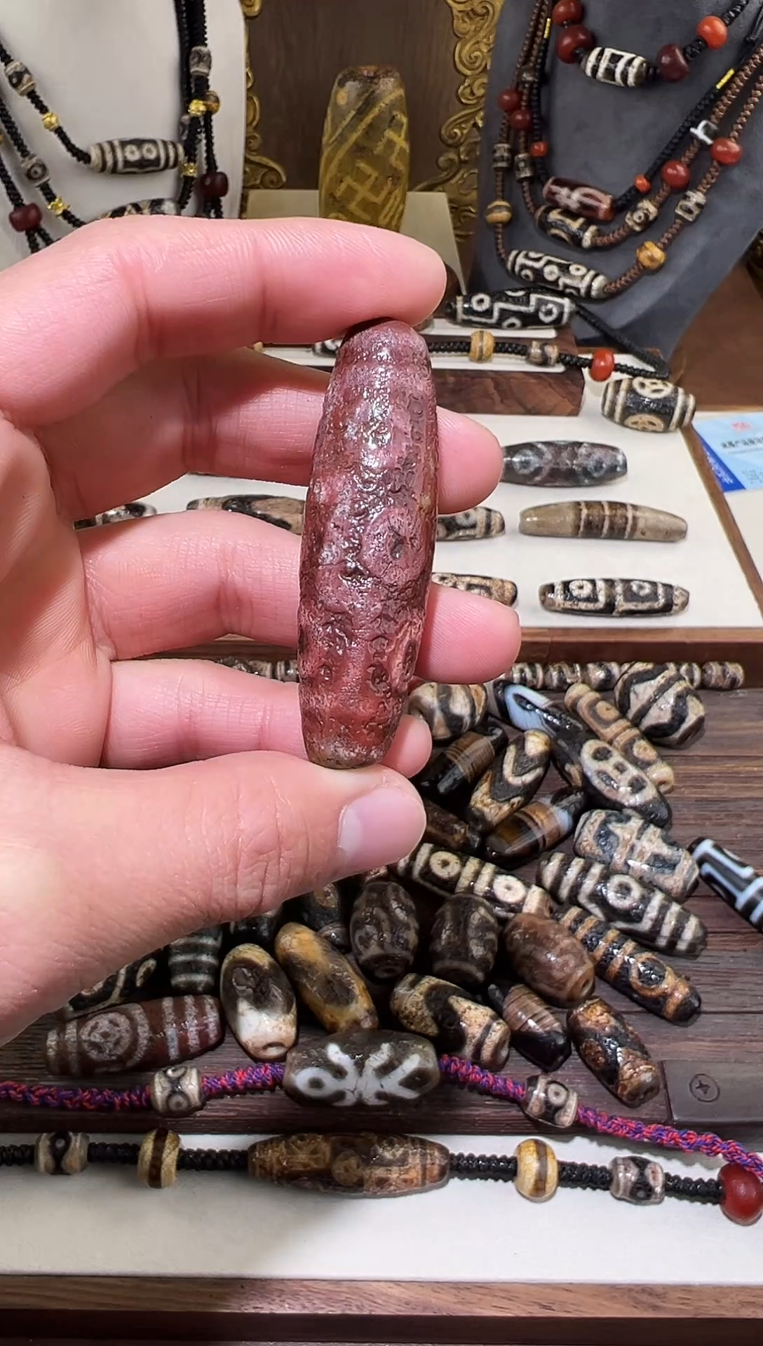 未镶嵌颈饰玛瑙/玉髓辽****司阿瑙珠珠