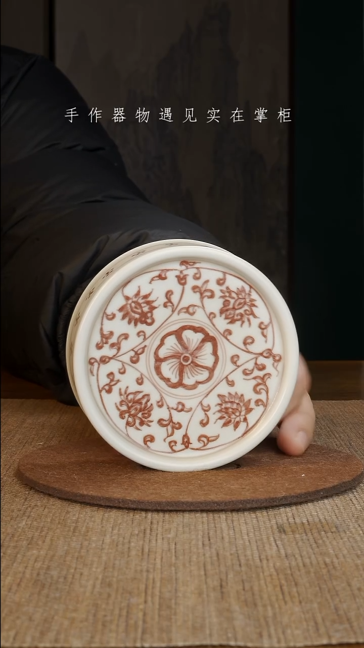 【闪购商品】杯子景德镇手工手绘茶具大器宛成