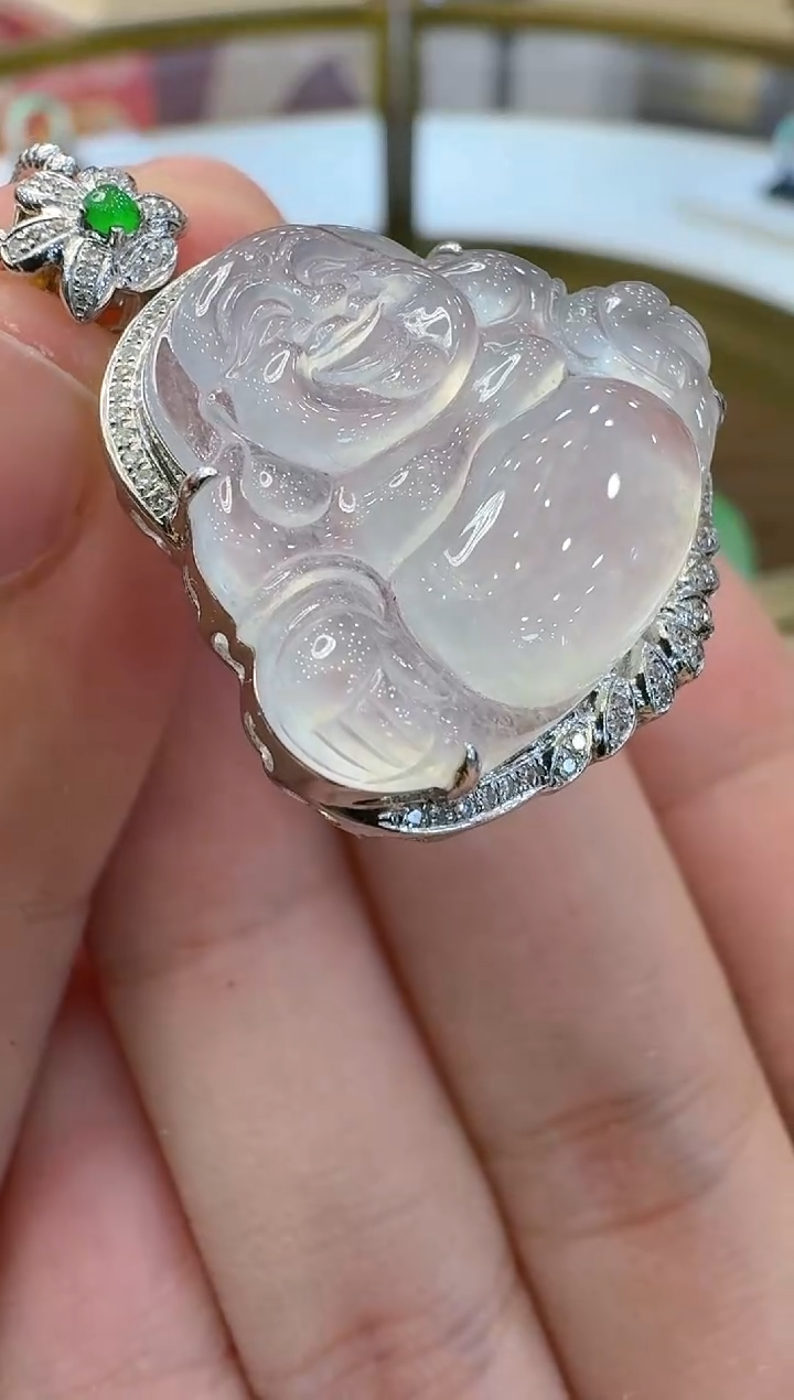 【闪购商品】翡翠吊坠(不含链)18K金镶嵌多样性团购发一件