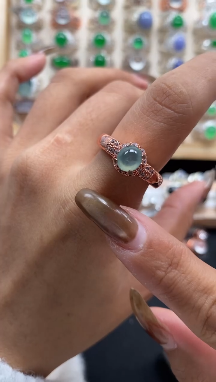 未镶嵌戒指翡翠缅甸天然a货翡翠