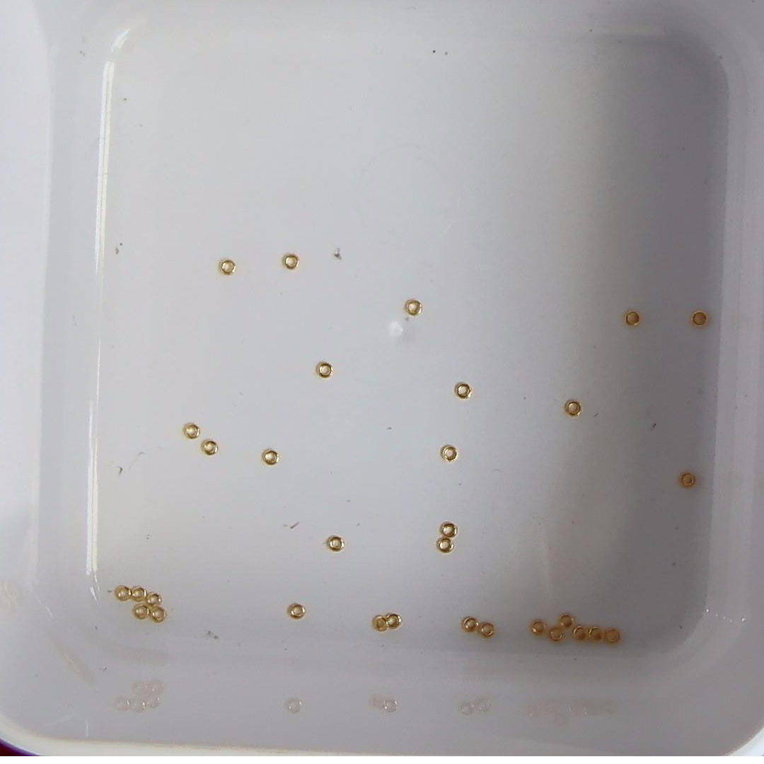 黄金足金小金 豆 