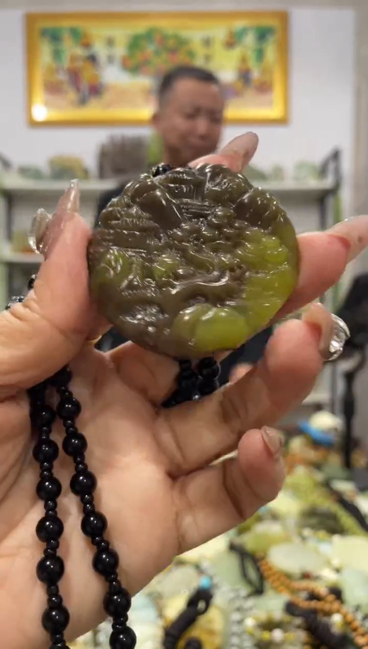 【闪购商品】岫玉吊坠未镶嵌           