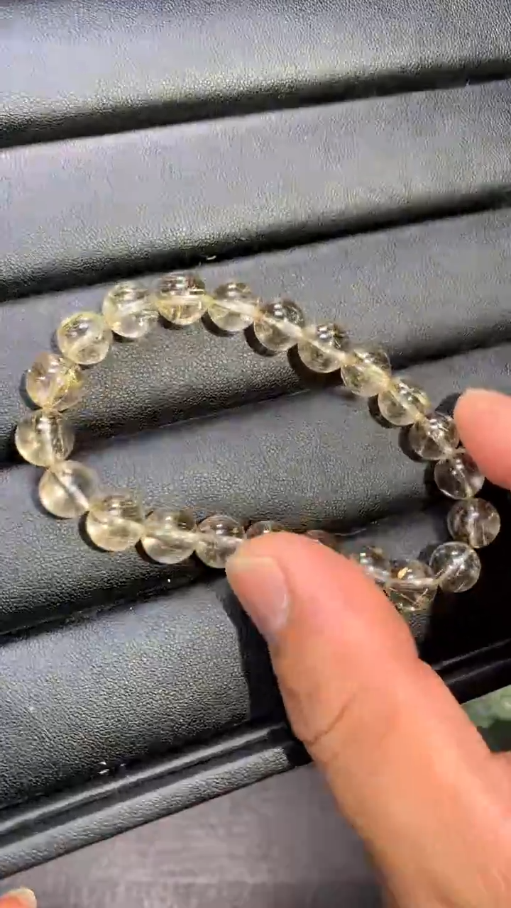 【闪购商品】发晶手链未镶嵌043收藏级金发晶