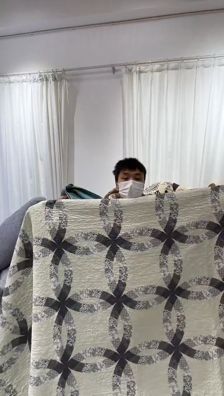 棉240*260单面纯棉床盖9号微瑕