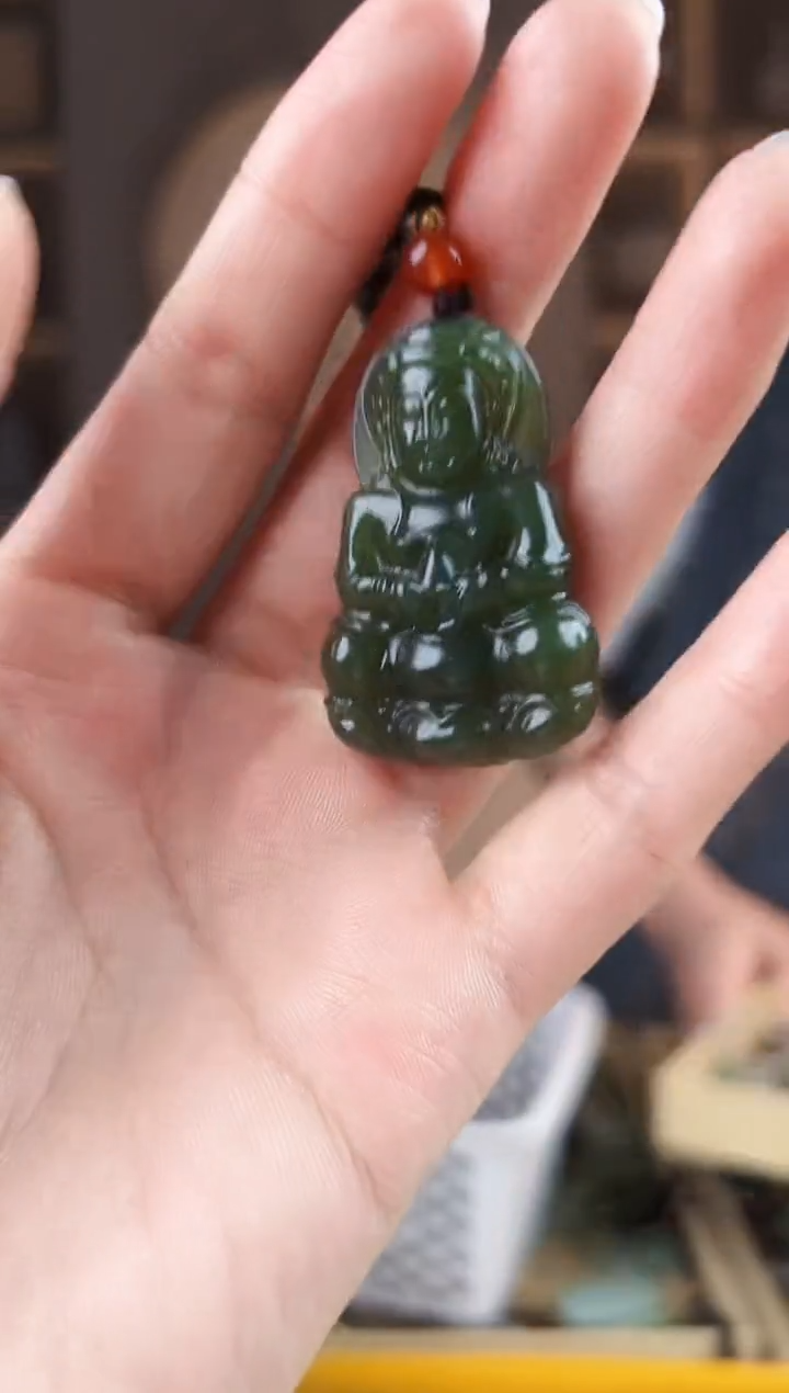 颈饰未镶嵌和田玉拍一发一，多样性发货
