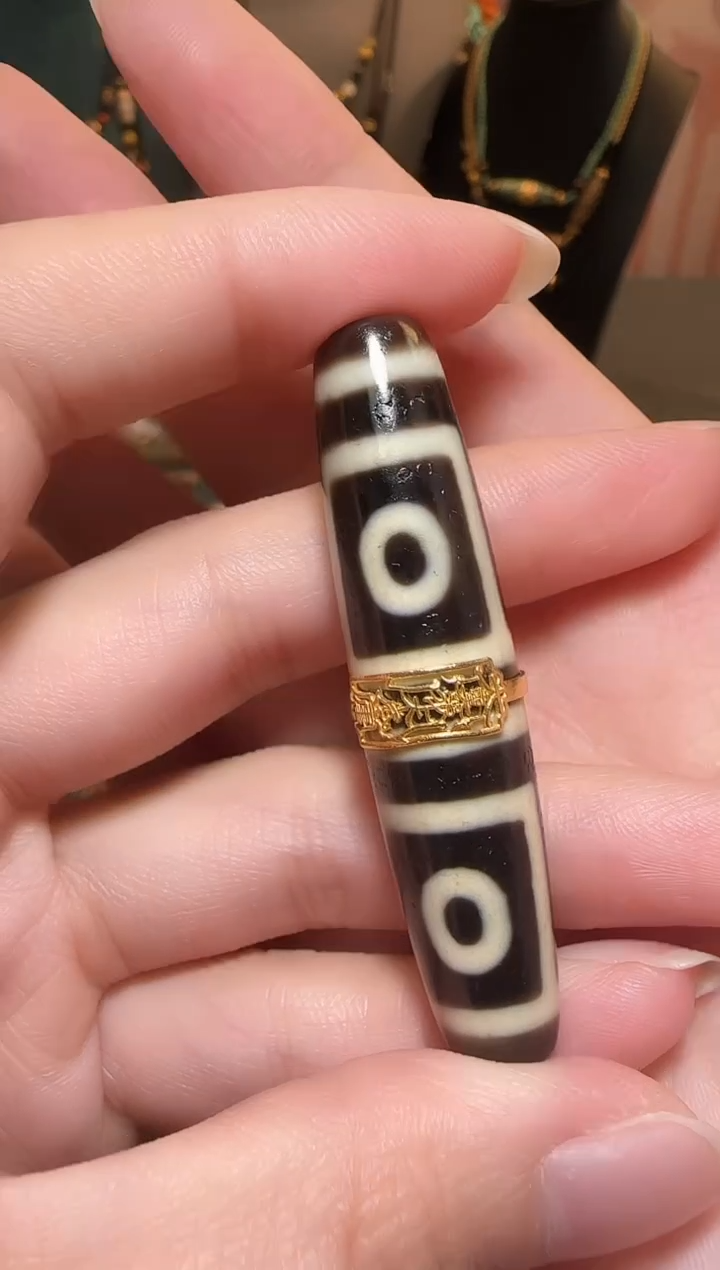 【闪购商品】玛瑙吊坠18K金镶嵌吊坠