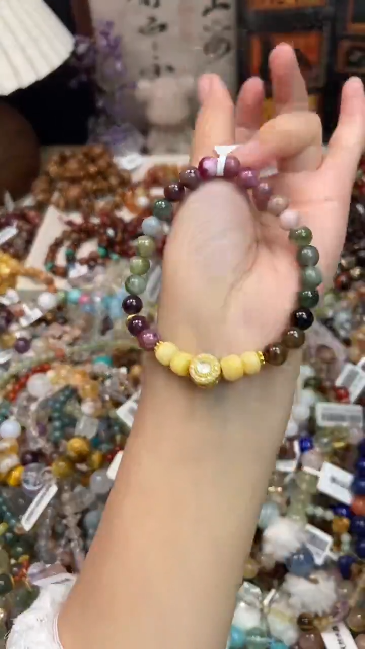 未镶嵌手链碧玺455