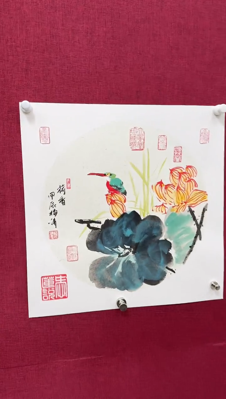 国画梅清老师国画精品
