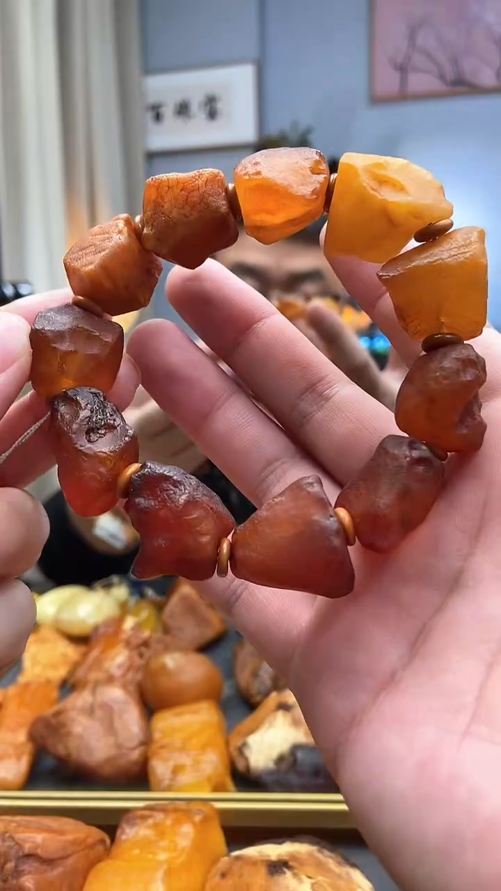 【闪购商品】蜜蜡手串未镶嵌手串