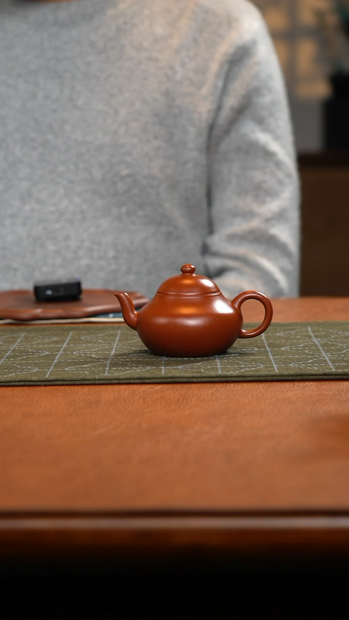 【闪购商品】执素 梨形 朱泥 孙喜富 文心藏器