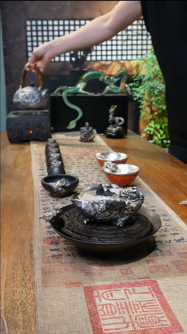 茶盏8***哥欲山行 黑陶牛主人杯