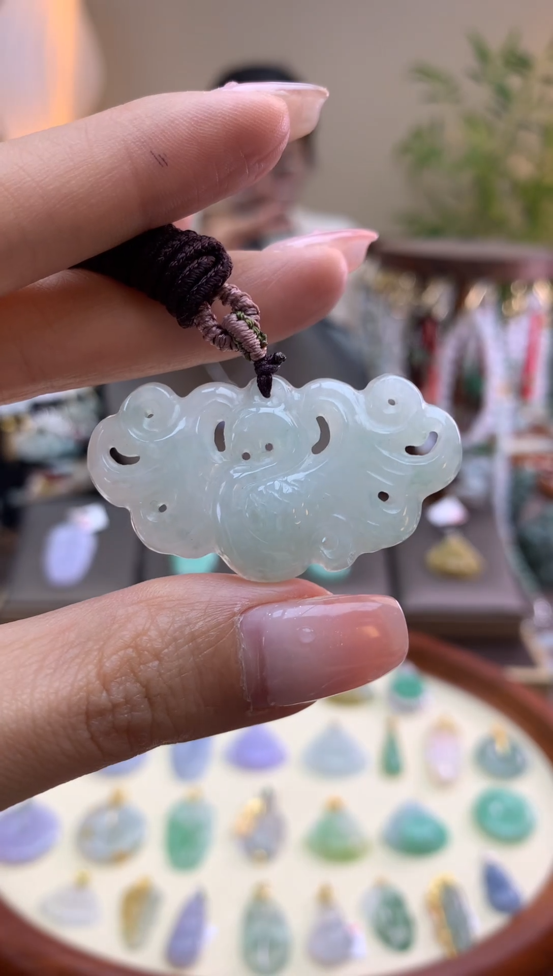 【闪购商品】翡翠颈饰未镶嵌吊坠