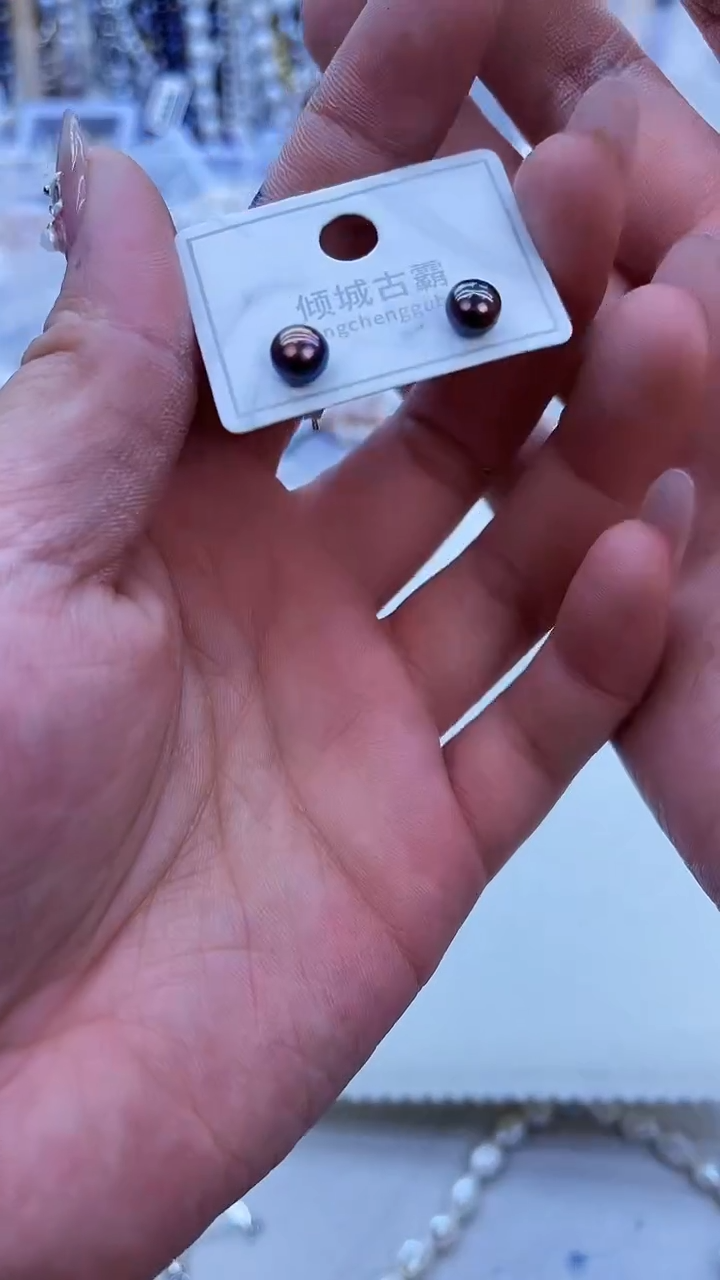【闪购商品】淡水珍珠耳饰未镶嵌666
