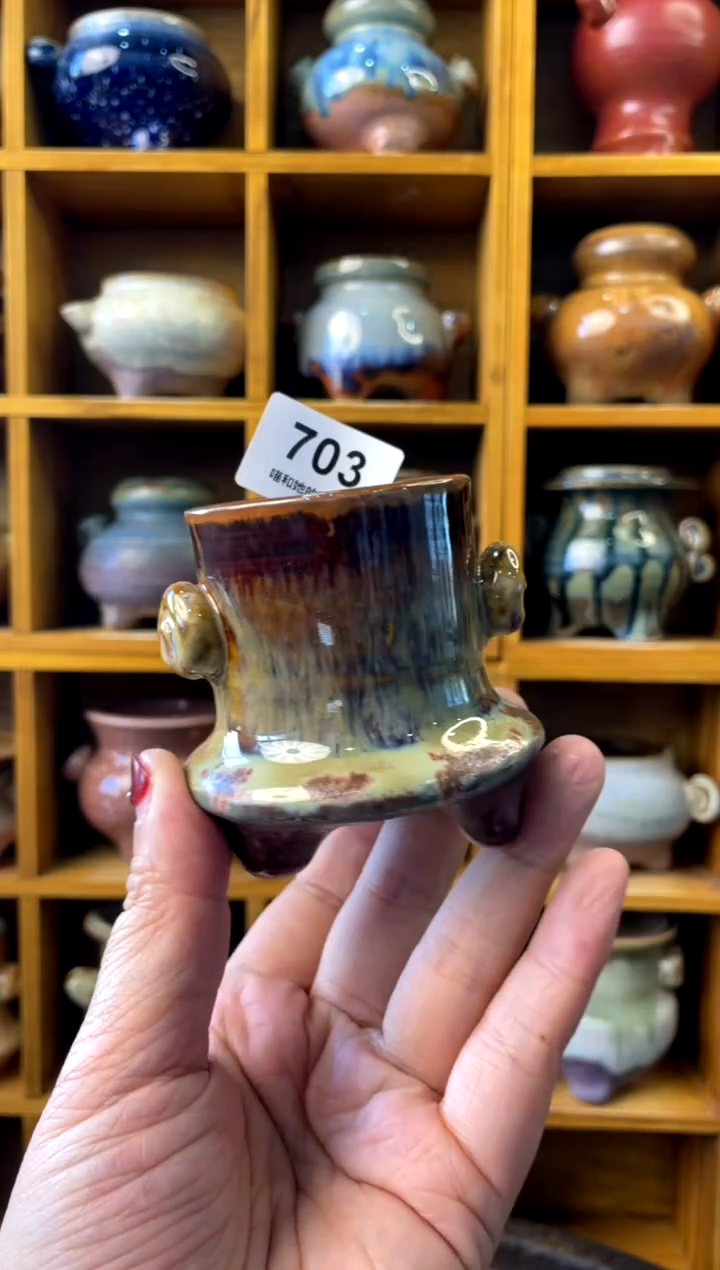 【闪购商品】陶703 内口4【多肉花盆多肉盆】