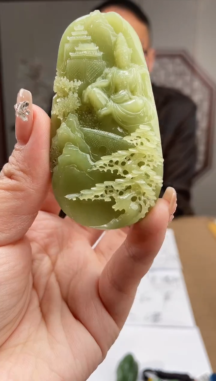 【闪购商品】定制和田玉多样性发货拍一发一 12080