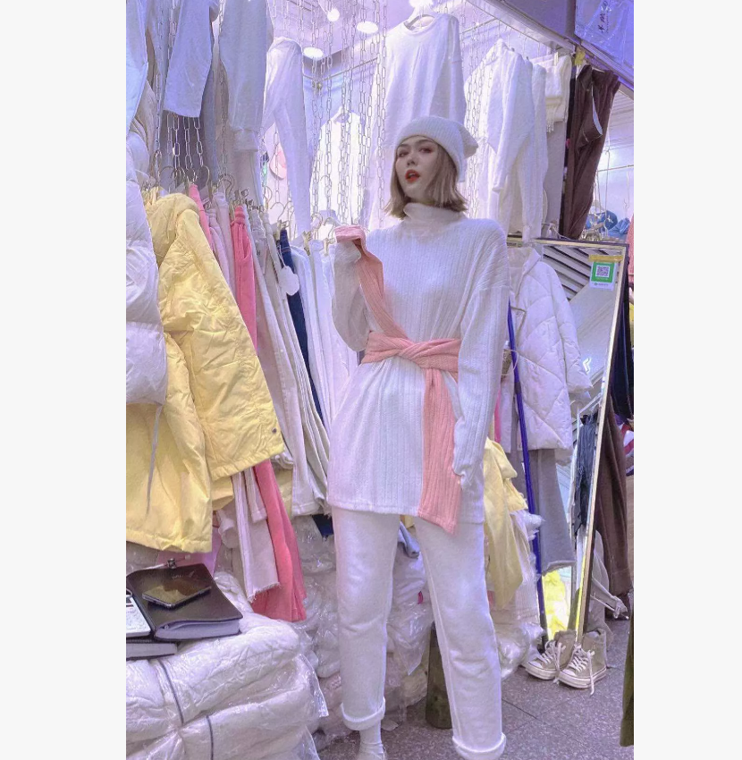 螺纹（高领、圆领）冬天必入打底衫（90斤穿到180斤）