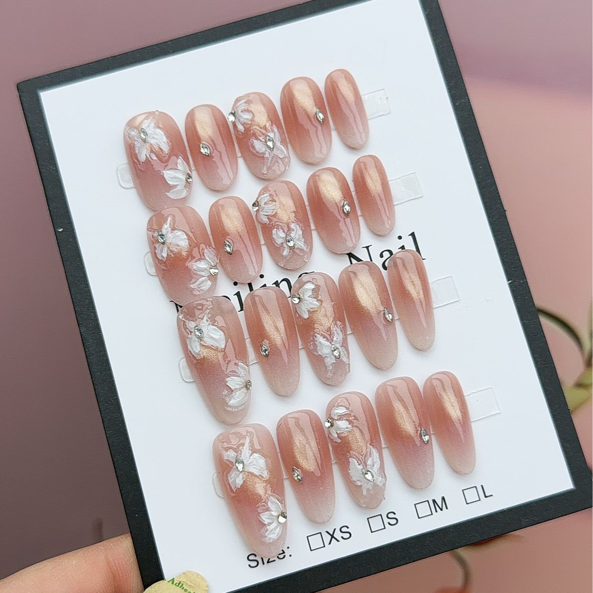 【A258化蝶】-简约日常穿戴甲美甲