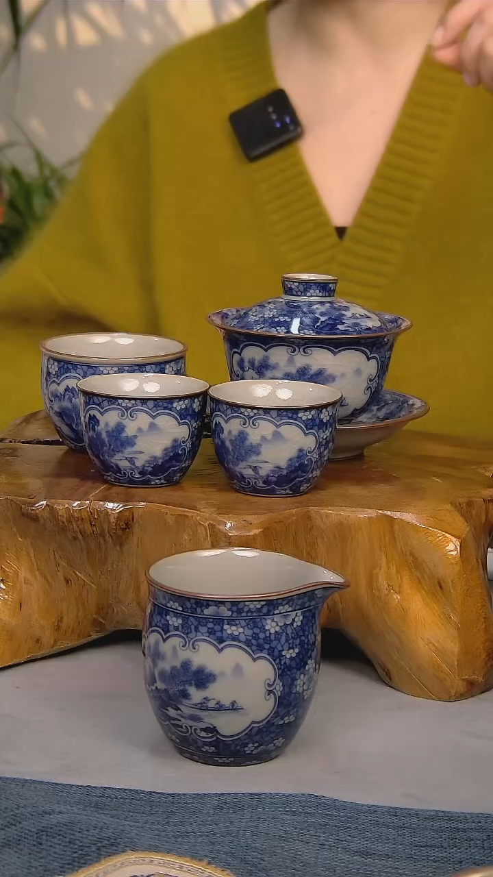 【闪购商品】简装家用款5件套 陶瓷家用茶具系列