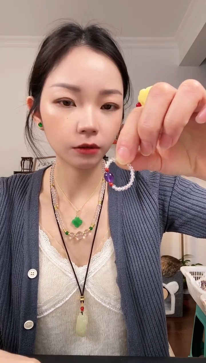 【闪购商品】琥珀颈饰未镶嵌A353AAAAA