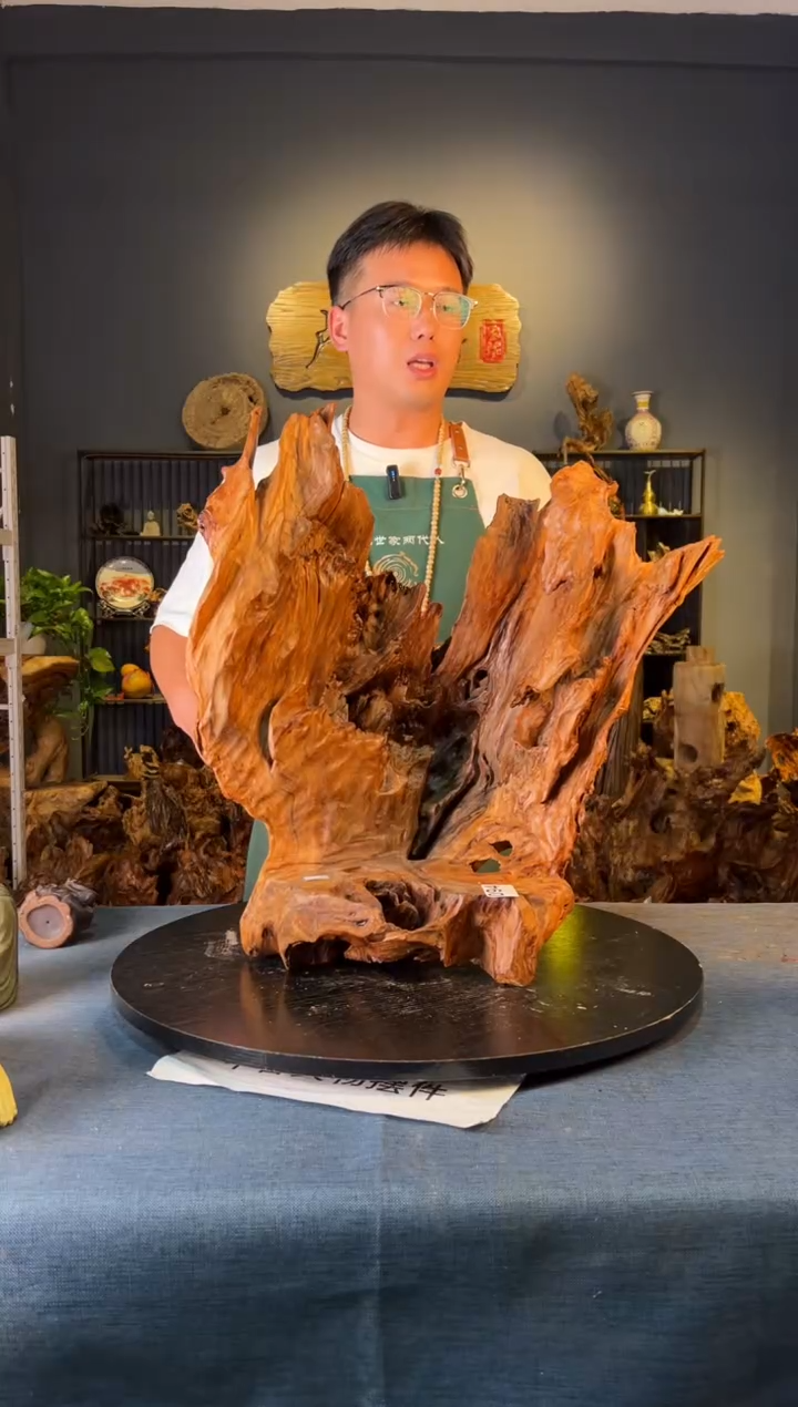 木卢师傅根艺作品（不包含人物摆件）