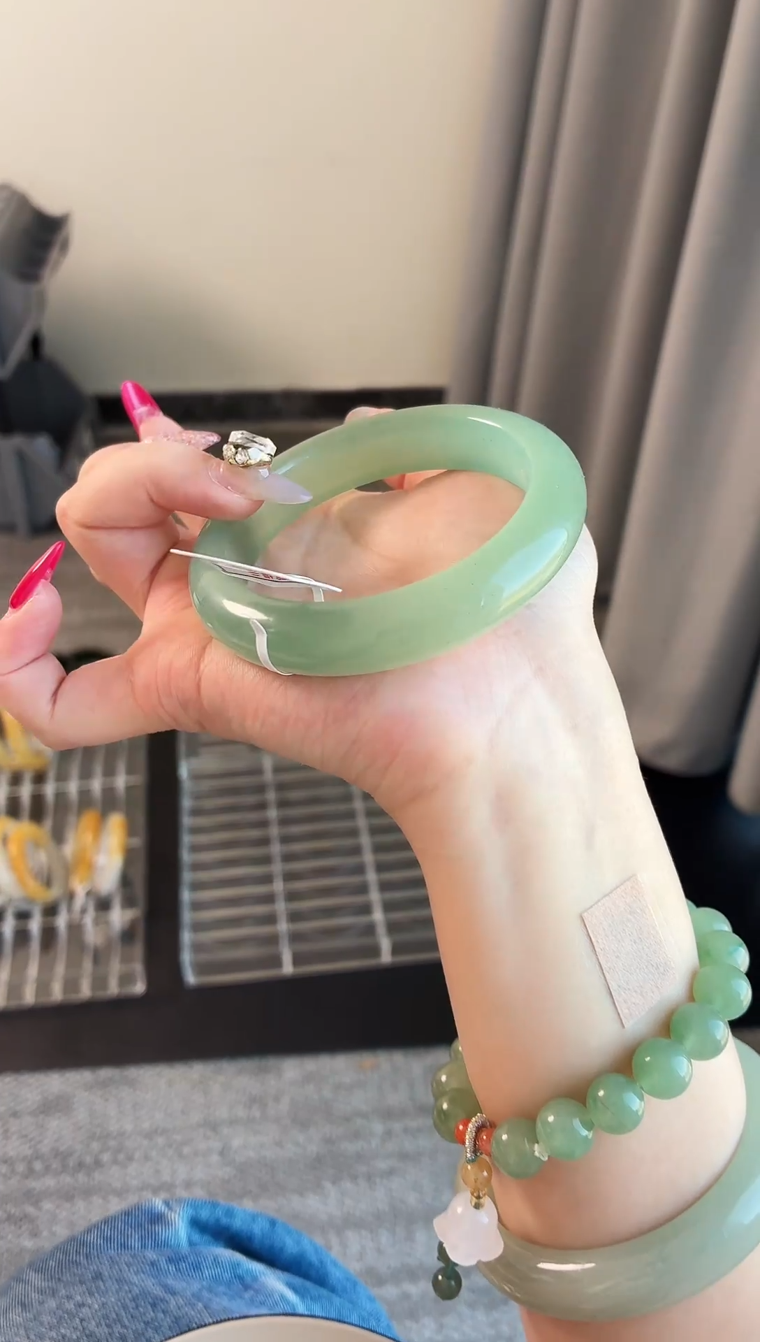 未镶嵌手镯石英质玉26.56