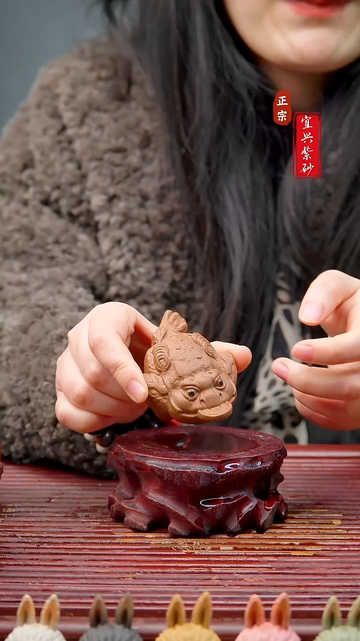 紫砂茶宠宜兴紫砂茶宠摆件