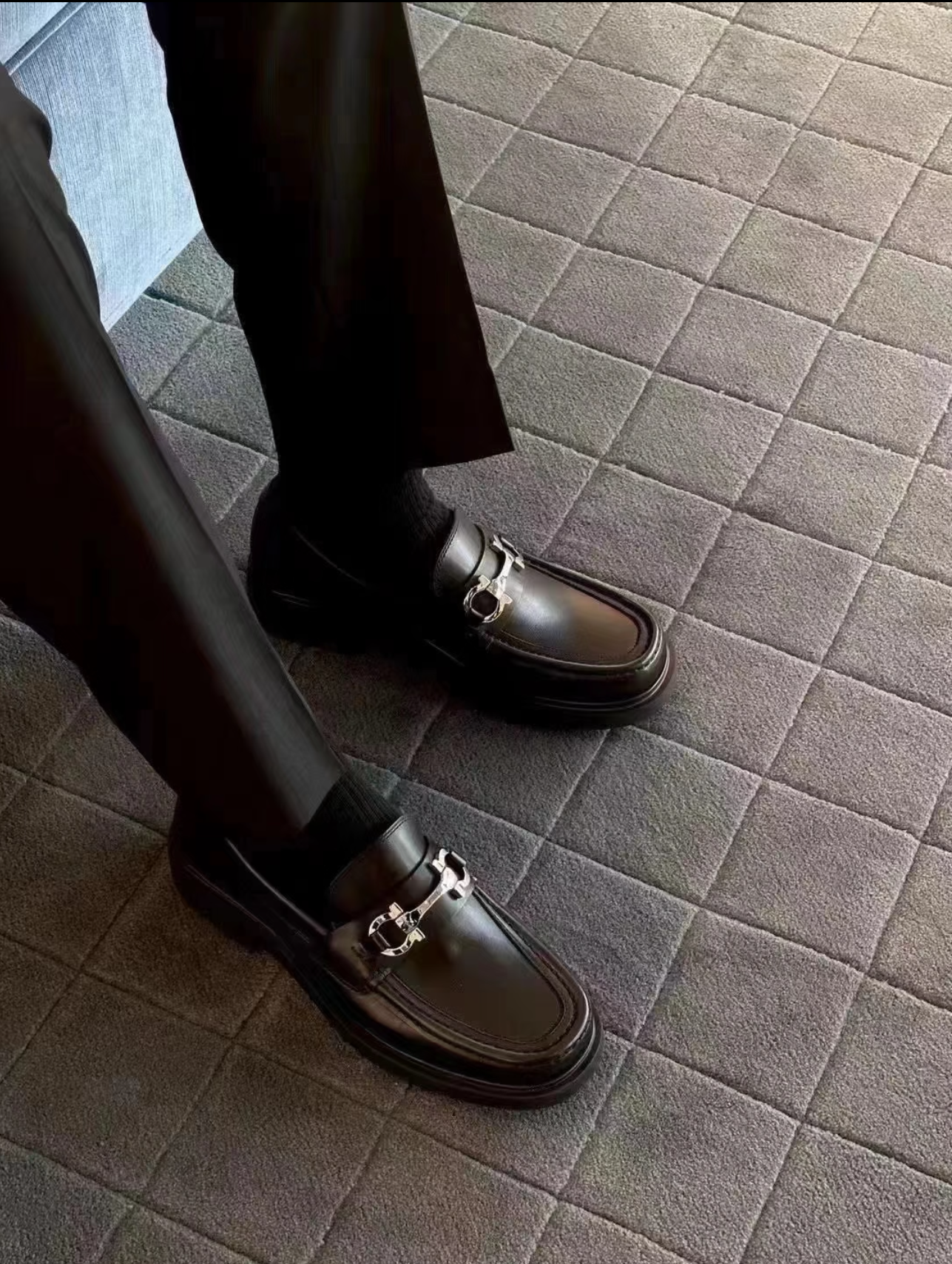 【298】1孤品公拍链接 男士商务皮鞋