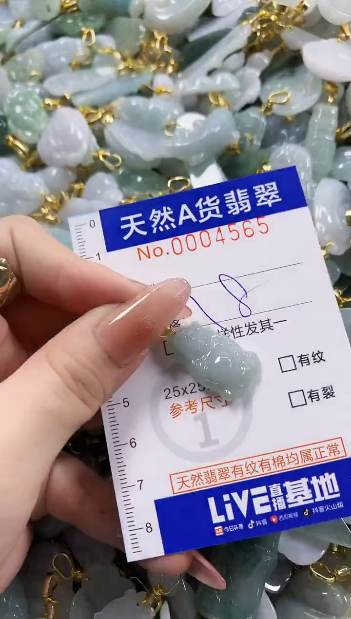 颈饰未镶嵌翡翠天然A货翡翠