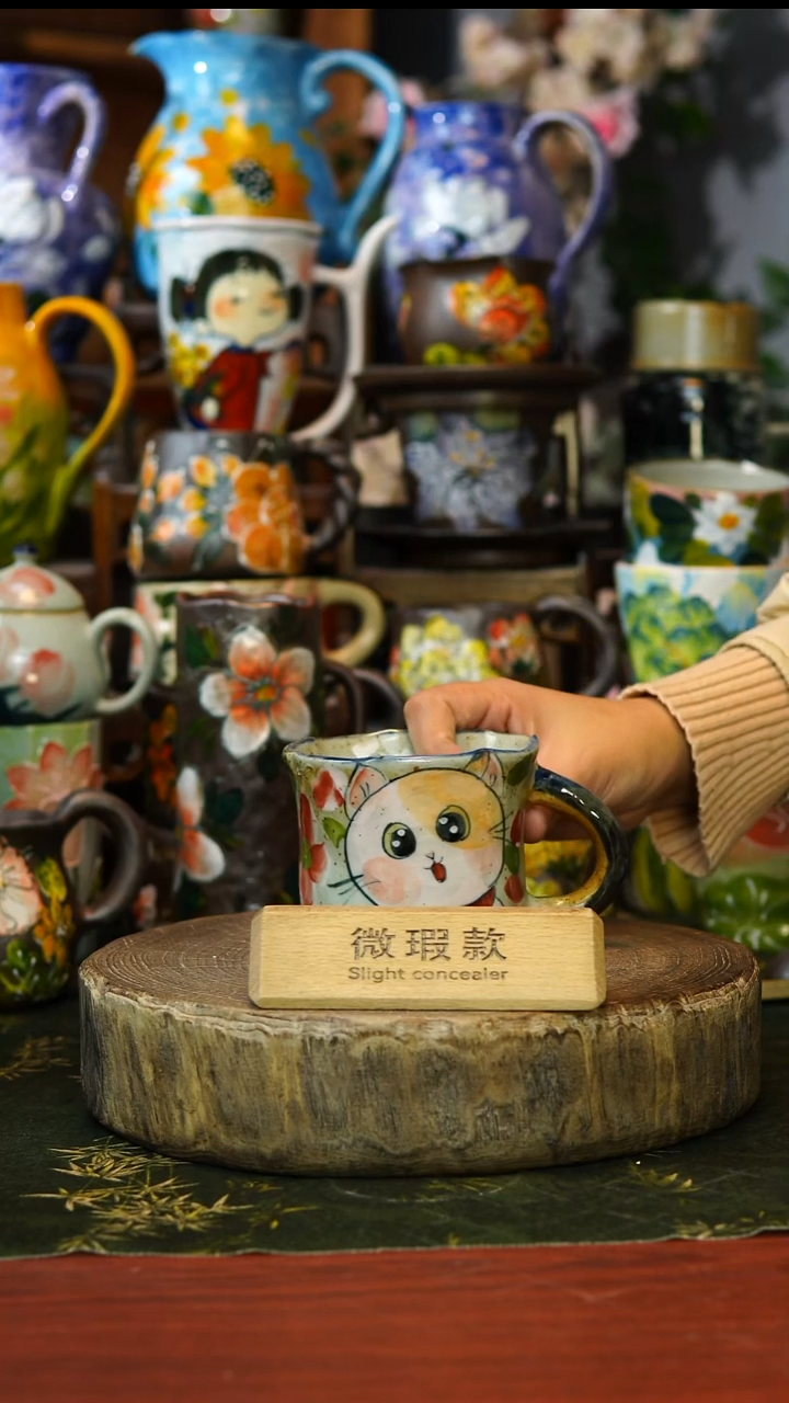 陶瓷25景德镇手工手绘釉下彩陶瓷