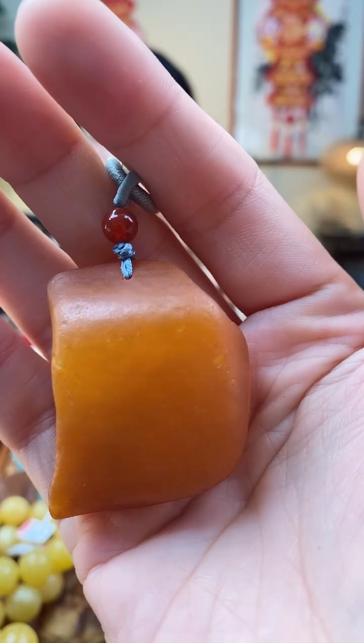 【闪购商品】蜜蜡颈饰未镶嵌吊坠