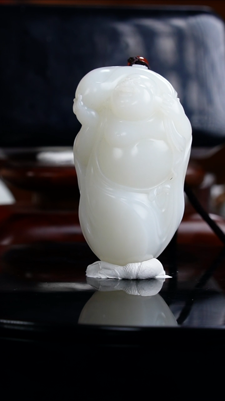 和田玉未镶嵌把件1