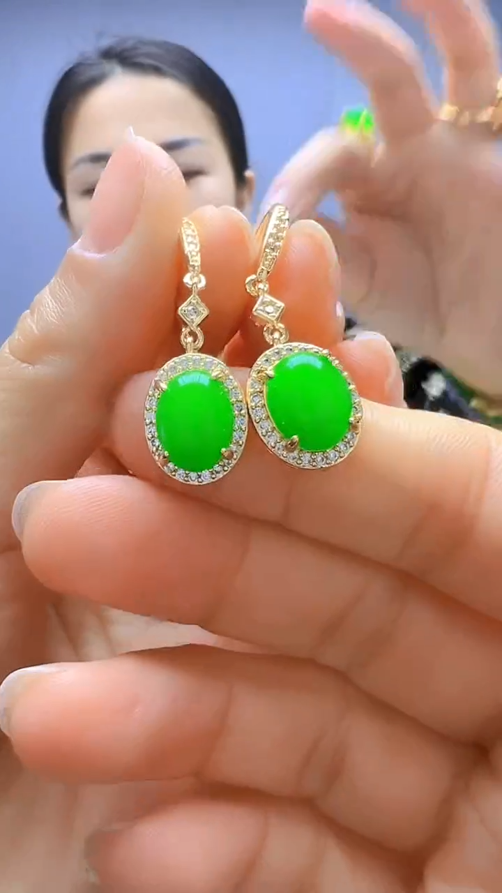 【闪购商品】翡翠颈饰14K金镶嵌颈饰