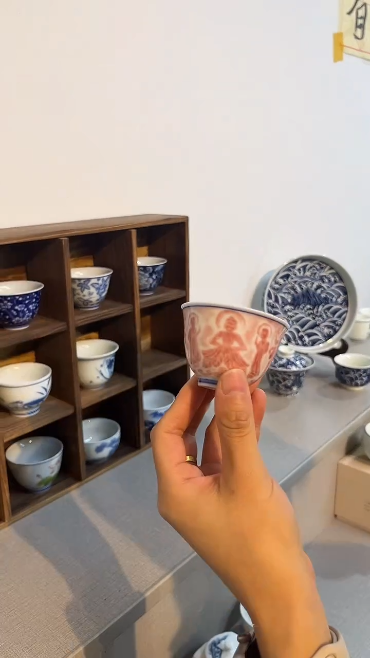 景德镇高温瓷铃铛佛