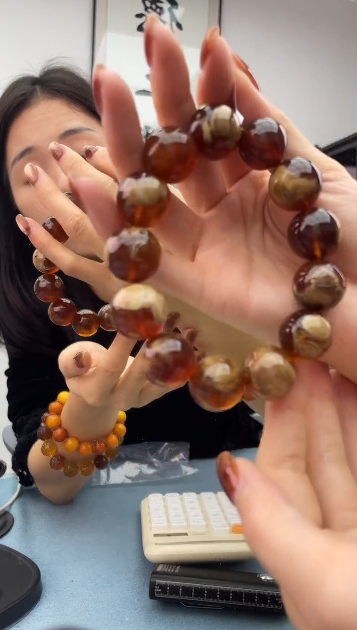 【闪购商品】琥珀珠宝奇石未镶嵌043假一罚十