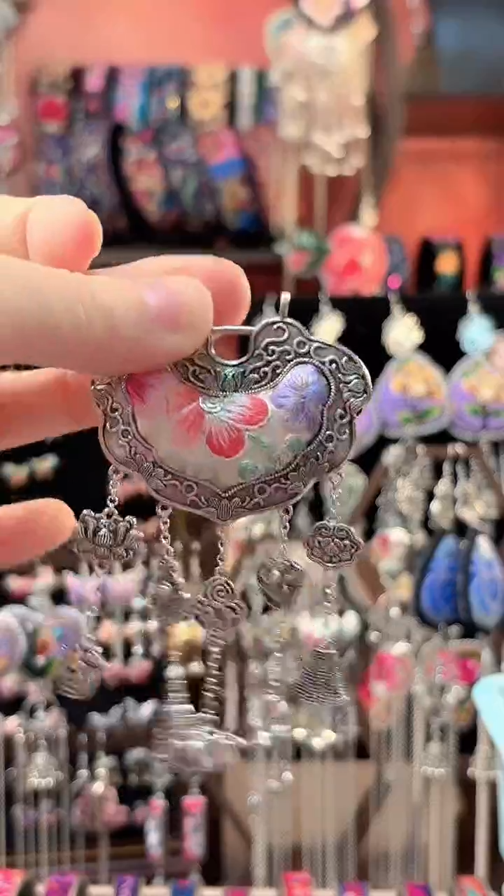 织绣 云织谣民族风精美饰品   98+链子