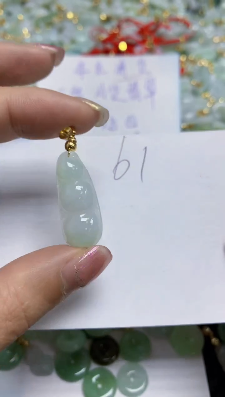 【闪购商品】翡翠颈饰合金  天然A货翡翠