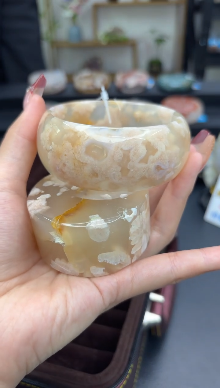 【闪购商品】石英质玉手镯未镶嵌C811(61圈赠送镯心)