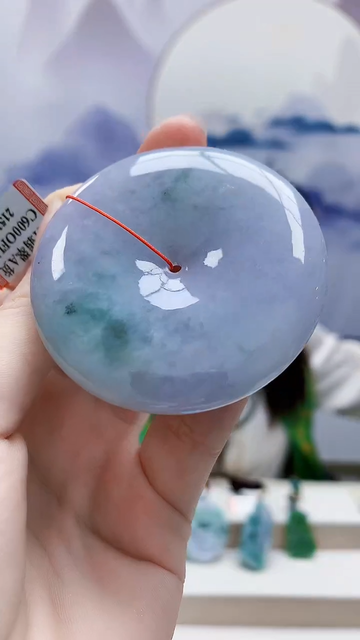 未镶嵌定制翡翠4852ry-毛货挂件140