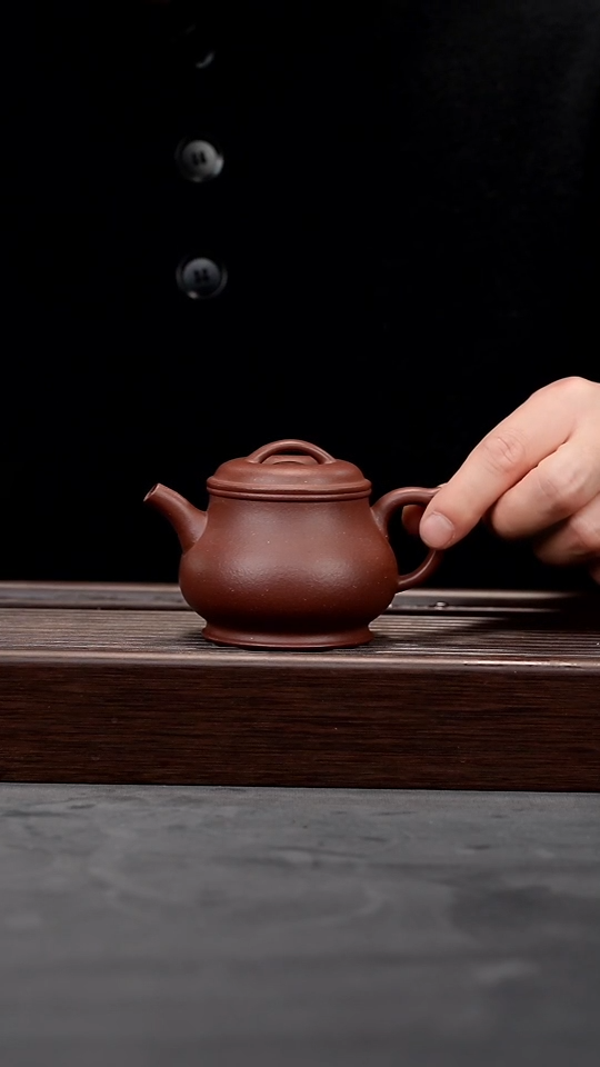 【闪购商品】紫砂茶壶五号井底槽清颂经