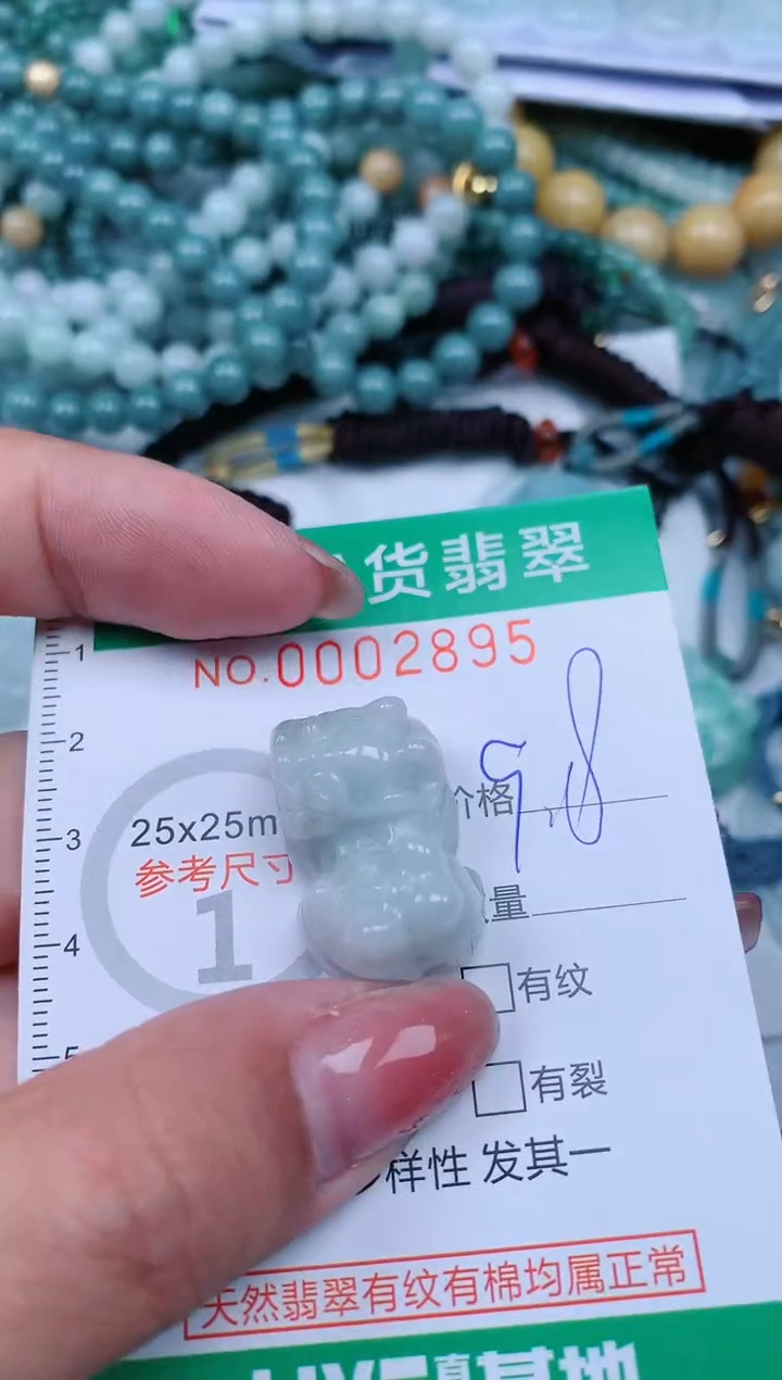 【闪购商品】翡翠颈饰未镶嵌.0002895