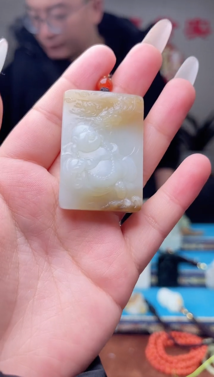 【闪购商品】和田玉挂件未镶嵌1